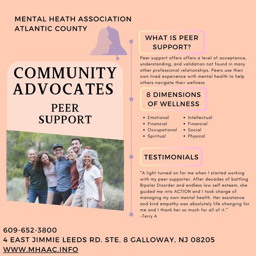 Mental Health Association flyer