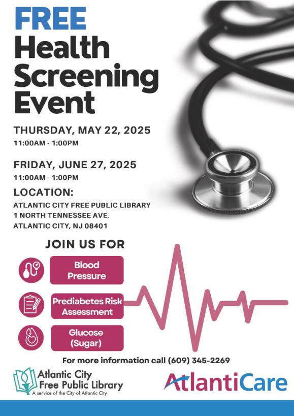 Health screening flyer