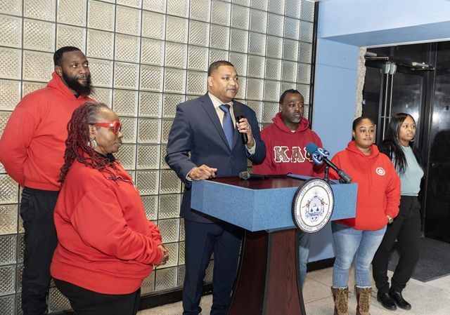 Mayor Small makes announcement